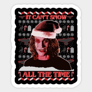 Crow-Mas Sticker